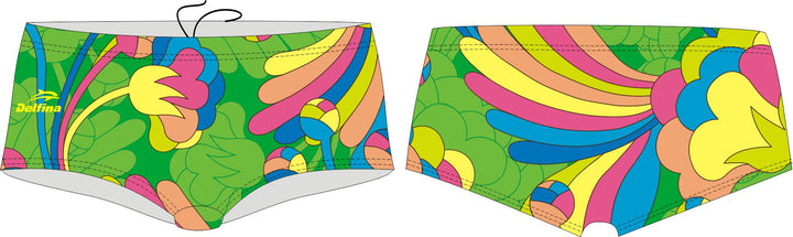Aqua Flora One Squared swim trunk