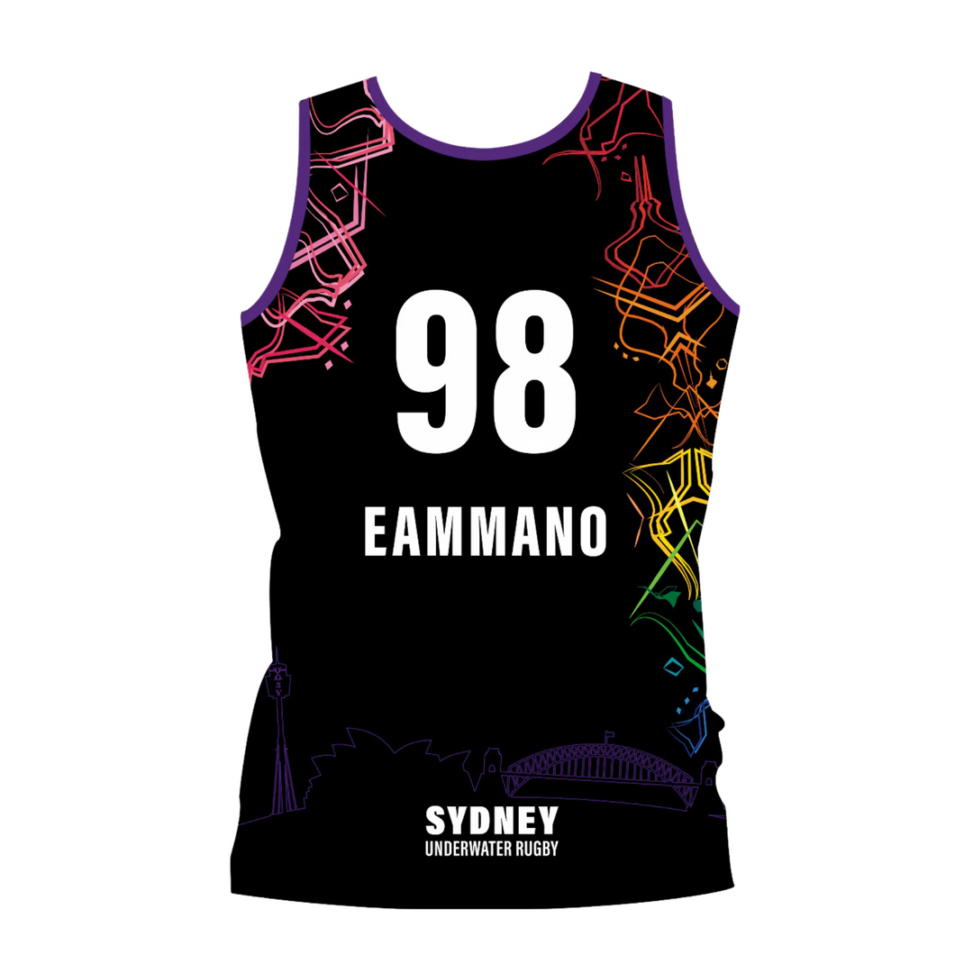 Custom Singlet For Underwater Rugby Or Hockey