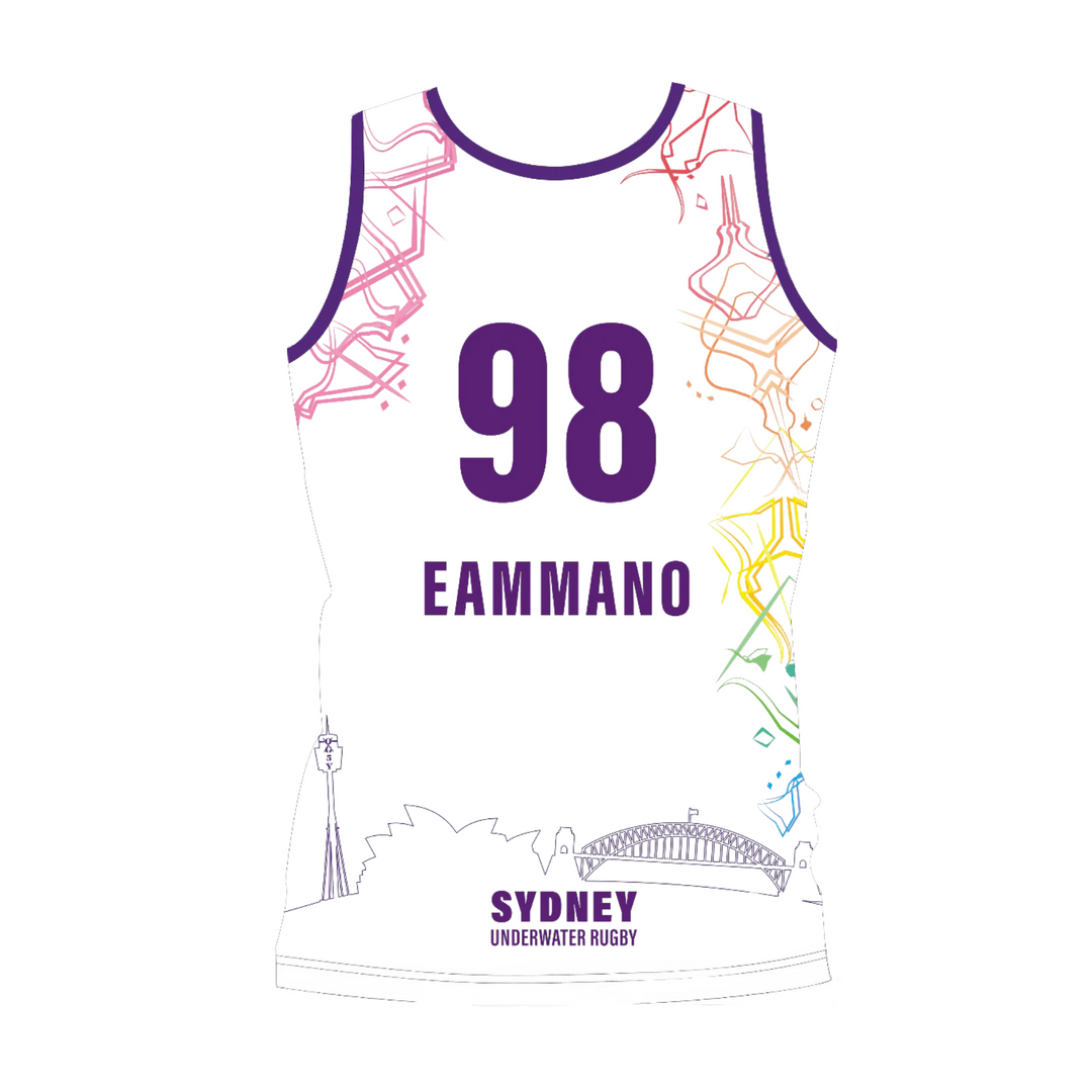 Custom Singlet For Underwater Rugby Or Hockey